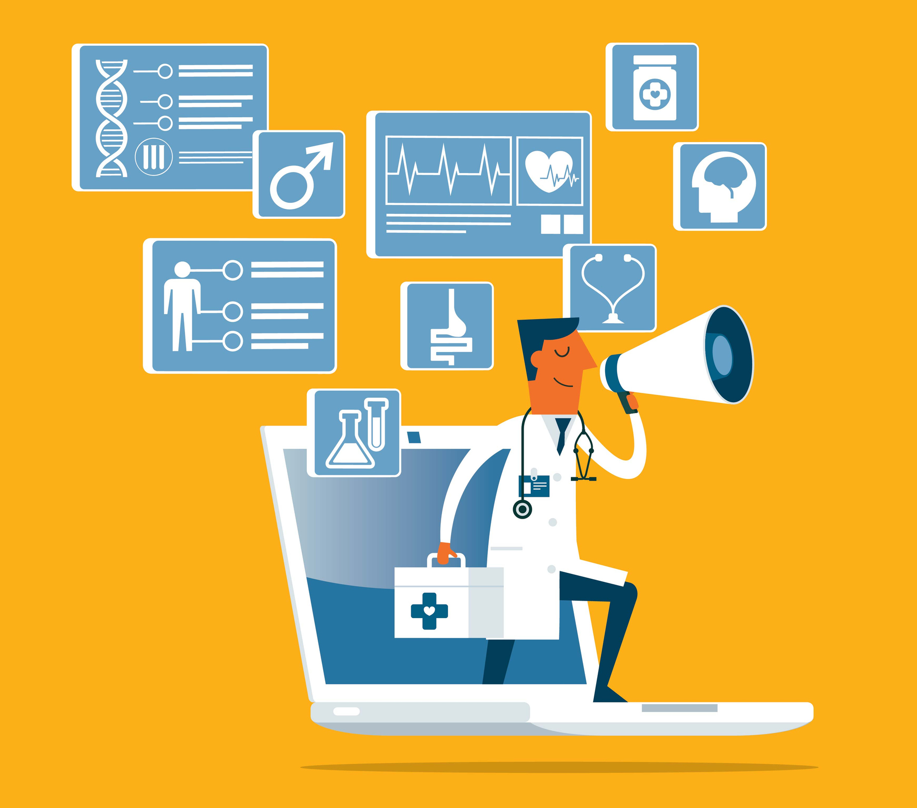 Healthcare – laptop