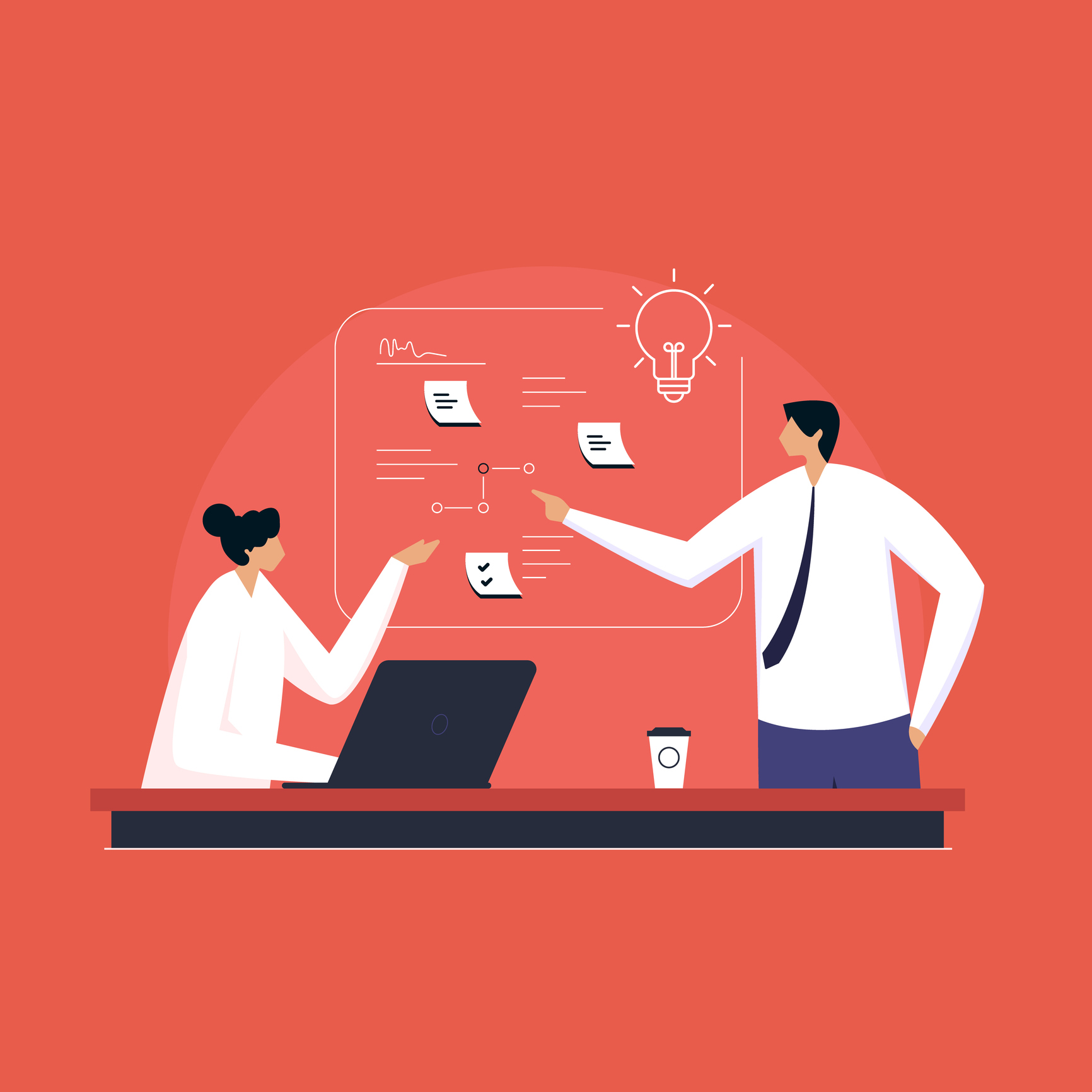 Business team engaged in a dynamic discussion, brainstorming fresh ideas and strategies during a meeting in a modern boardroom setting